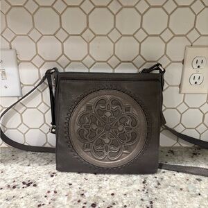 Brighton Dark Gray Crossbody Bag